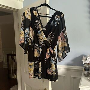 Flower Detail Romper